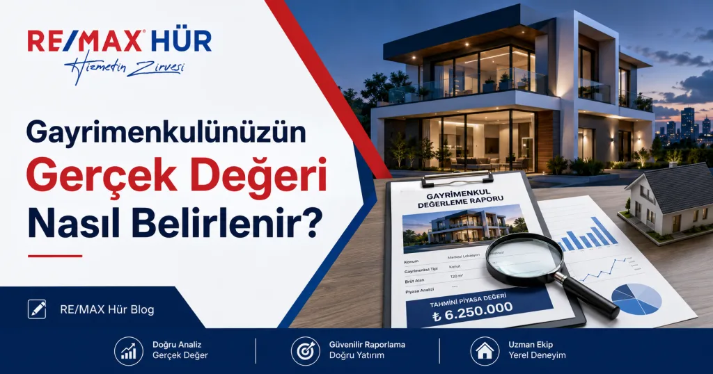 Gayrimenkulünüzün Gerçek Değeri Nasıl Belirlenir?