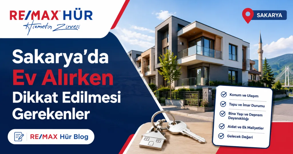 Sakarya’da Ev Alırken Dikkat Edilmesi Gerekenler